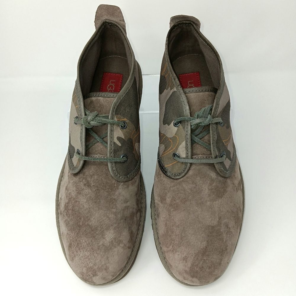 UGG Men’s Maksim Camo Brindle Suede Chukka Boots Size 11 Comfort Utility - Picture 11 of 12